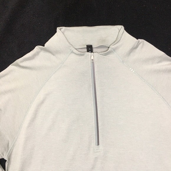 Lululemon Metal Vent Tech 1/2 Zip 2.0 Mint Performance Mock Neck Long Sleeve - Picture 2 of 11